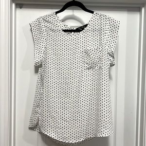 Alice Blue one pocket blouse